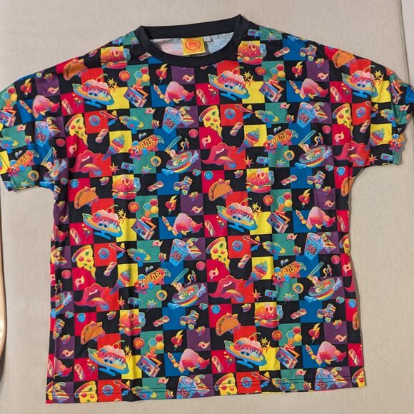 6%DOKIDOKI Tops - 6% DOKI DOKI YUMMY YUMMY PRINT TEE SZ L